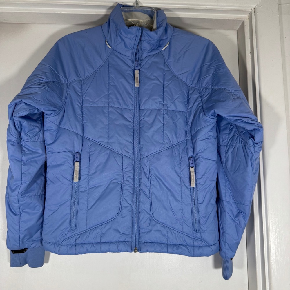 Columbia Titanium Puffer Jacket Women's Medium Purple Quilted Lightweight Coat